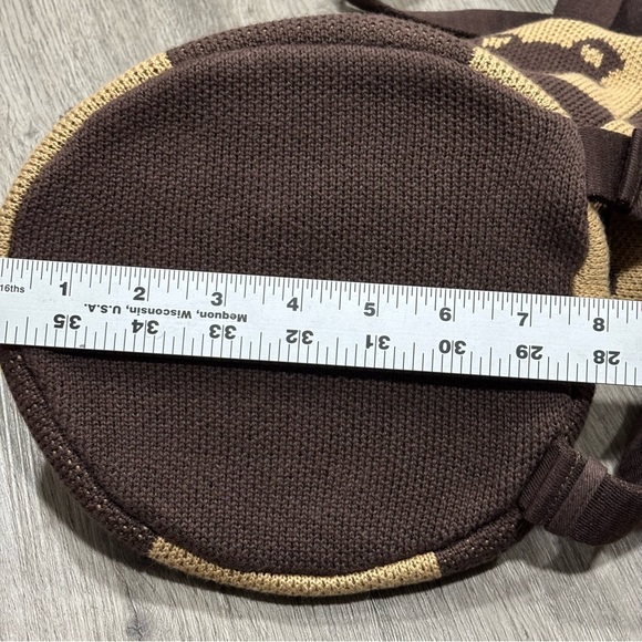 Teddy Fresh Knit Checkerboard Bear
Drawstring Backpack, GUC - Picture 4 of 9